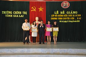 Đào tạo, bồi dưỡng công chức các cơ quan chuyên môn thuộc Ủy ban nh...
