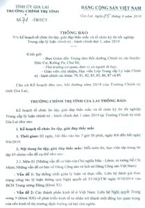 Kế hoạch tổ chức ôn tập, giải đáp thắc mắc thi tốt nghiệp TCLLCT - ...
